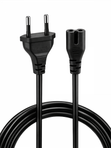 Орбита OT-ELS05 Черный сетевой шнур (С7/2.5А) -1м